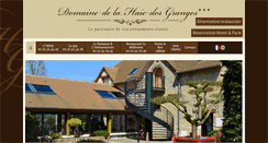 Desktop Screenshot of lahaiedesgranges.fr